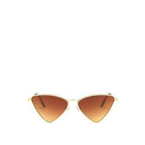 Hnedo-zlaté slnečné okuliare Alysse