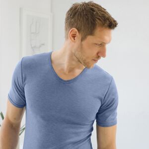 Blancheporte Spodné tričko, výstrih do "V", súprava 2 ks džínsová 101/108 (XL)