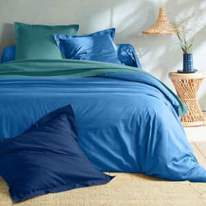 Blancheporte Jednofarebná posteľná súprava zn. Colombine z bavlny oceán obliečka na valček 86x190cm