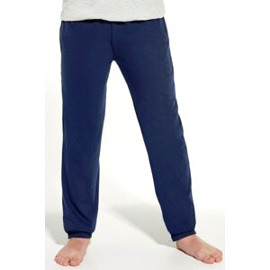 Chlapčenské pyžamo Cornette 268/132 Chill Sivo-tmavomodrá 146-152
