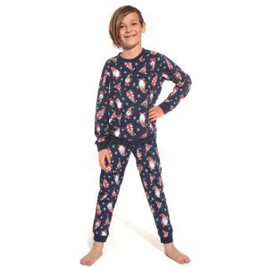 Chlapčenské pyžamo Cornette 140 GNOMES 3 Tmavomodrá 116