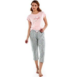 Dámske pyžamo Cornette 670/246 Sarah Ružová 2XL