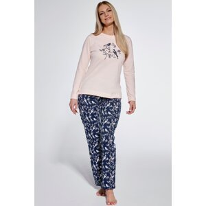 Dámske pyžamo Cornette Birdie - bavlna Ružová 2XL