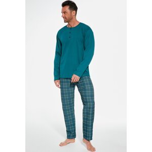 Pánske pyžamo Cornette Artur - bavlna Morská zeleň XL