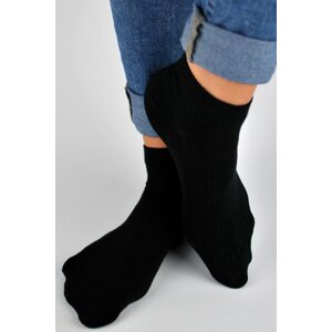 Pánske ponožky Noviti ST001 - bambus Čierna 43-46