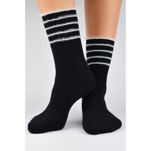 Dámske ponožky Noviti SB053 Čierna 35-38