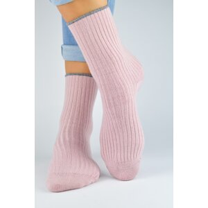 Dámske ponožky Noviti SB029 Ružová 36-41